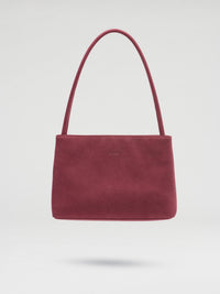 Suede - Cherry red